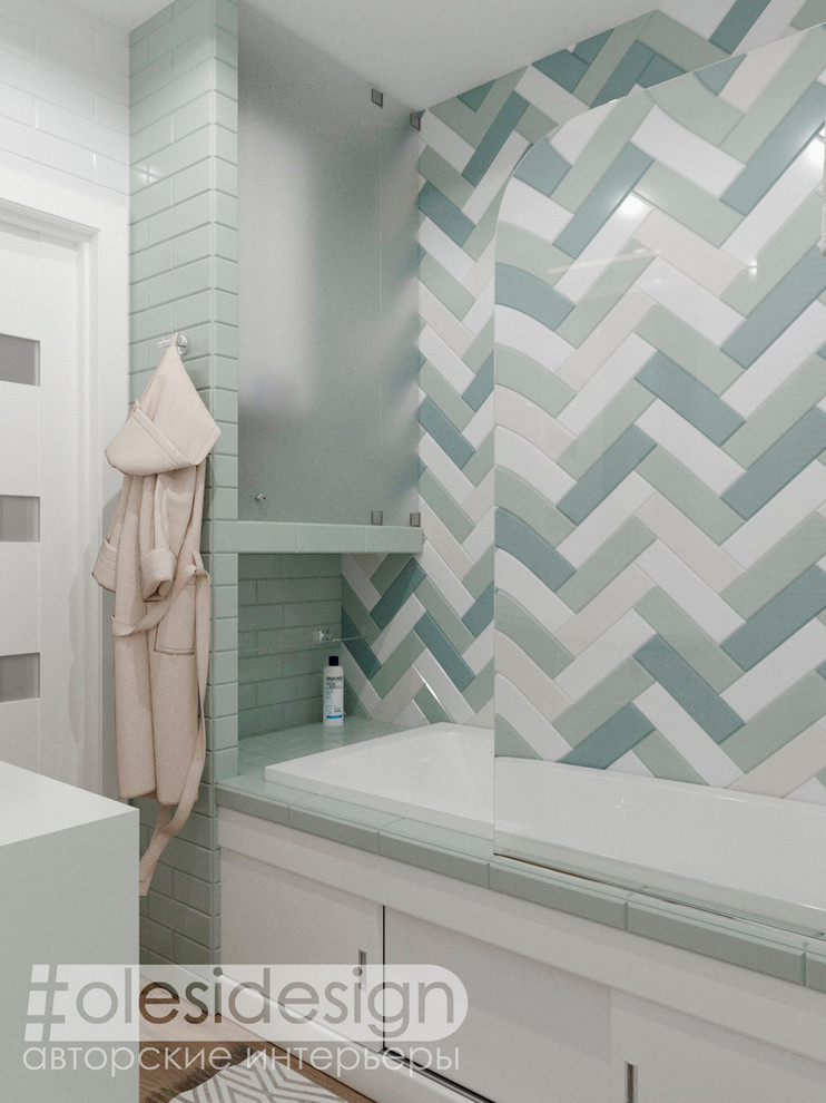 Интерьер квартиры-студии "Нордикхаус"