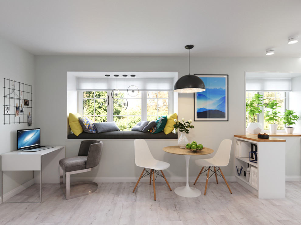 Уютная двухкомнатная квартира в скандинавском стиле