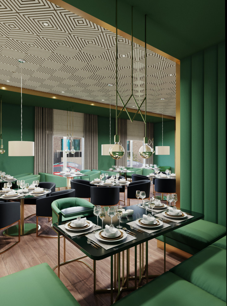 Интерьер семейного ресторана