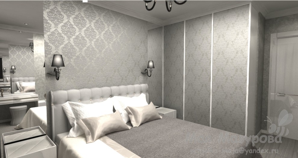 57,6 кв.м. благородной монохромности