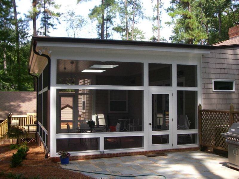 Screened Porch with Deck