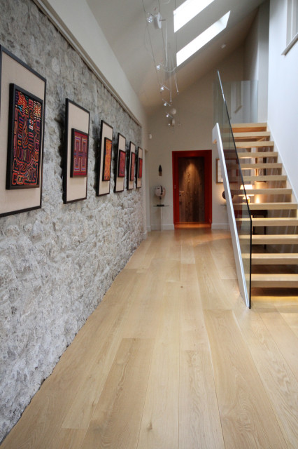 RUSTIC MODDERN rustic-hallway-and-landing