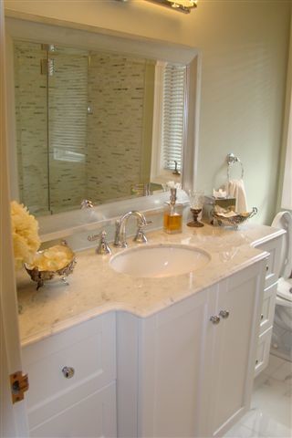 White Marble Bathroom