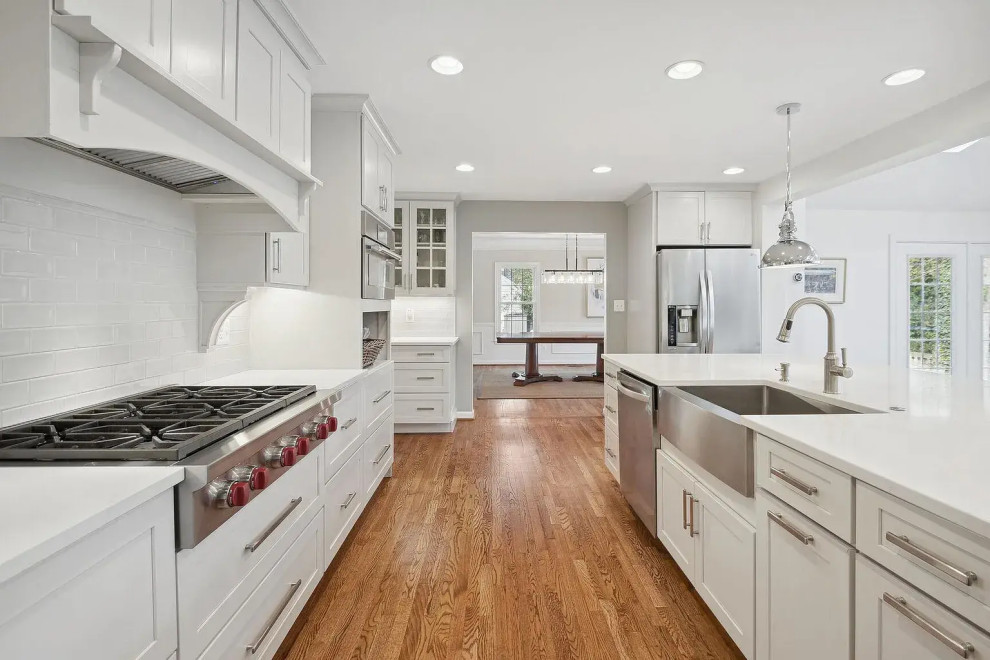 Inspiration for a transitional kitchen remodel in DC Metro