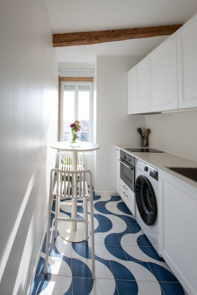 GEORGIA | Rénovation complète d'un studio tout en longueur de 24m2