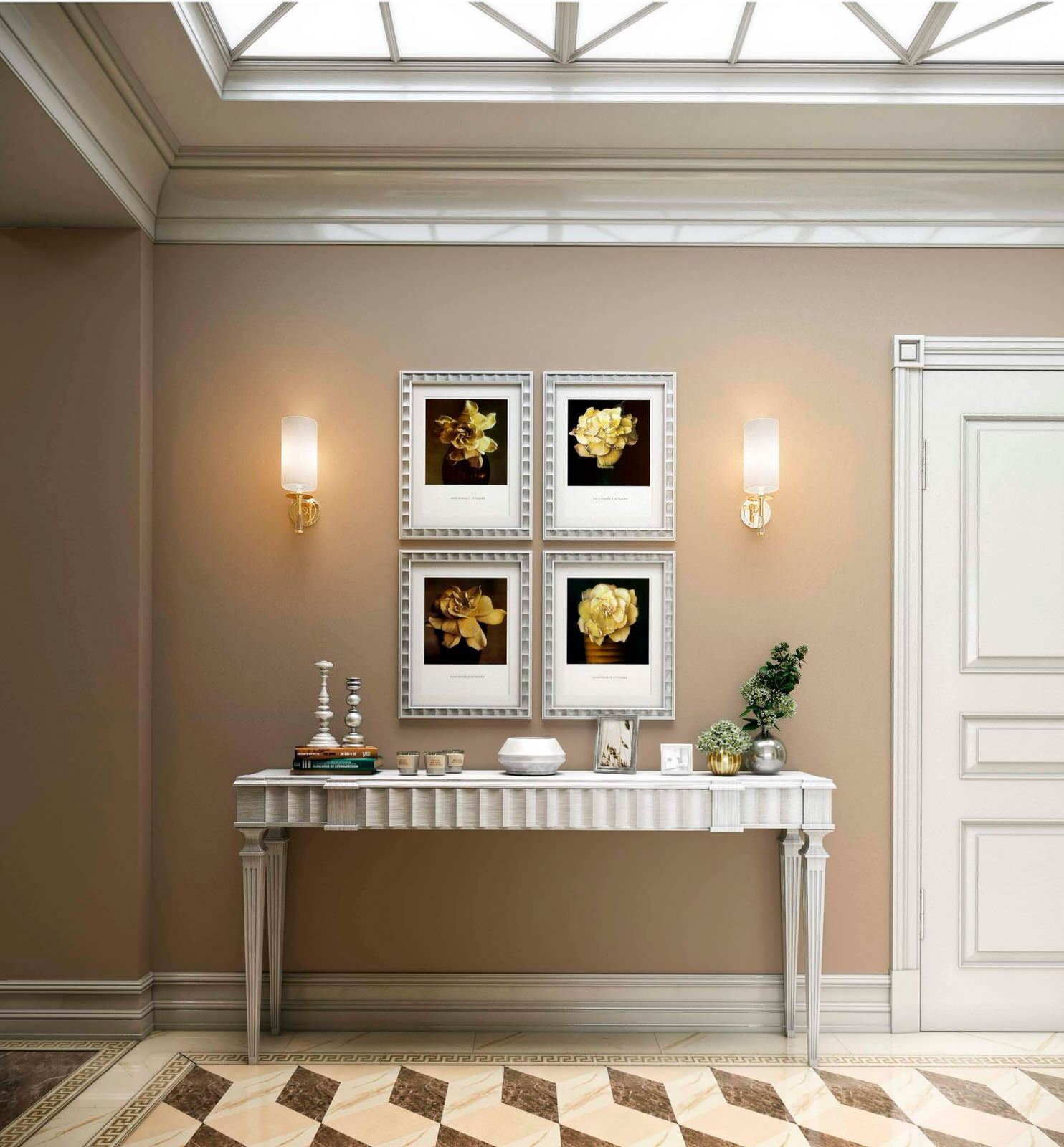 Дизайн спальни в стиле неоклассика от Mirt