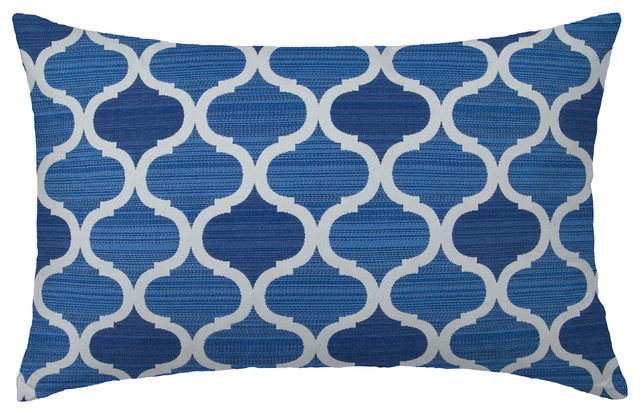 Lumbar Pillow Bella Dura Infinity Indigo Mediterranean