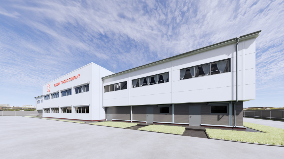 Крупное оконное производство со встроенной офисной частью