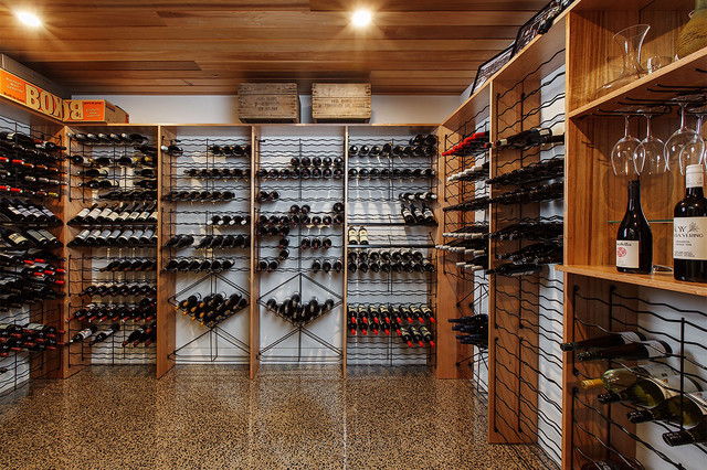 Vic Ash Wine Cellar Contemporary Wine Cellar Melbourne By