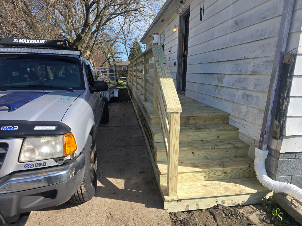 2025 Exterior Stairs, decks and railings
