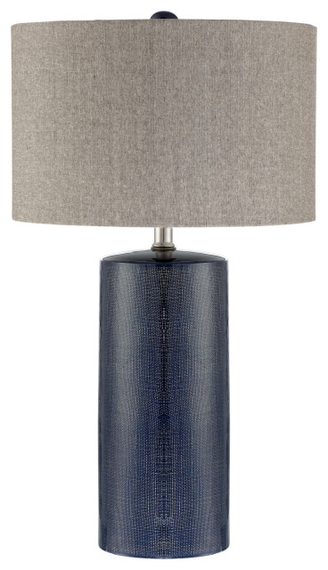 Lite Source Ls 23063 Jacoby 29 Tall, Navy Blue Side Table Lamps