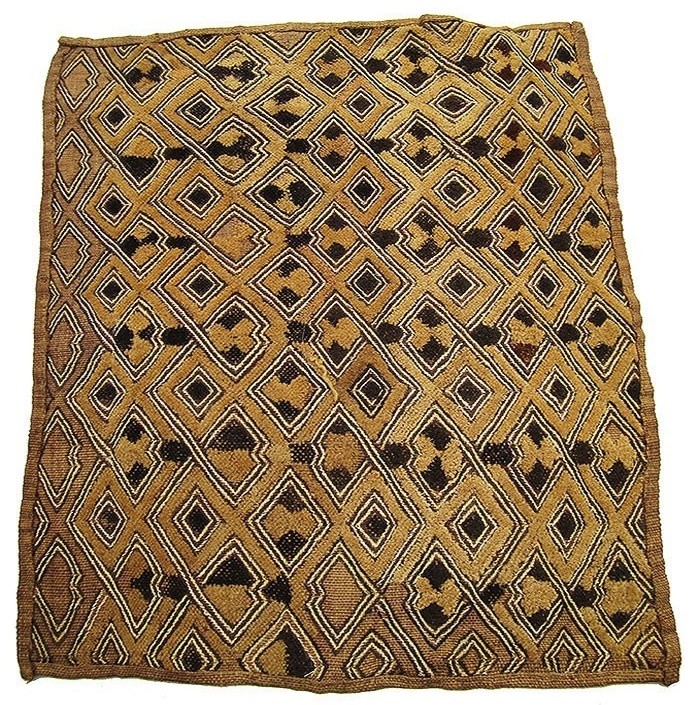 Congo Raffia Kuba Cloth #31