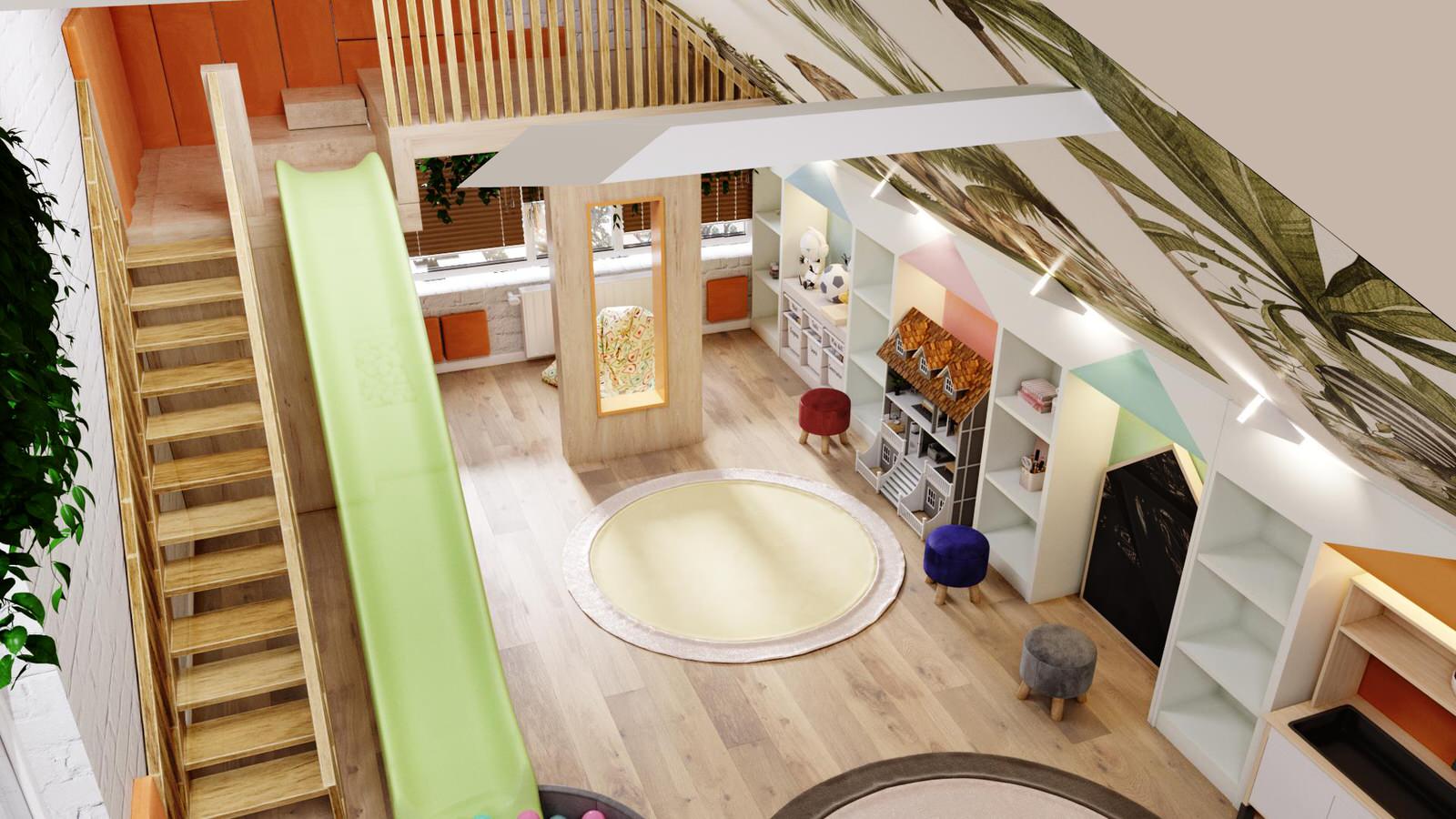 Детская комната Джунгли