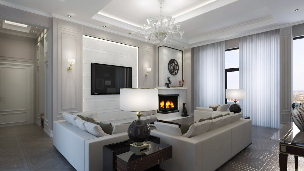 Гостиная в современной классике