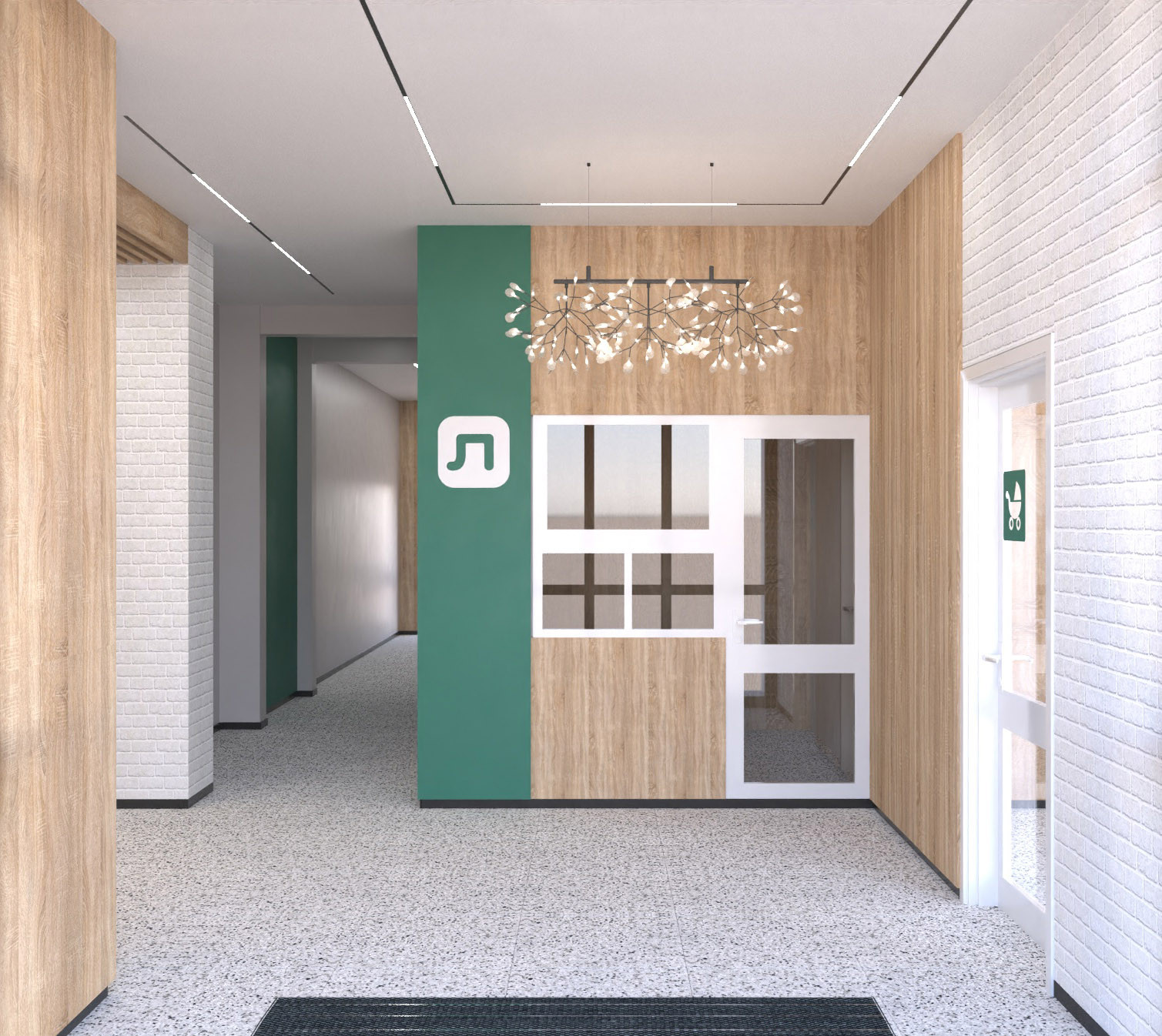 Проект входной группы для ЖК "Любимово" г. Краснодар