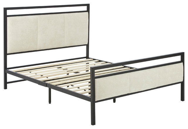 Dreams Bespoke Mason Metal Platform Bed Frame, Double