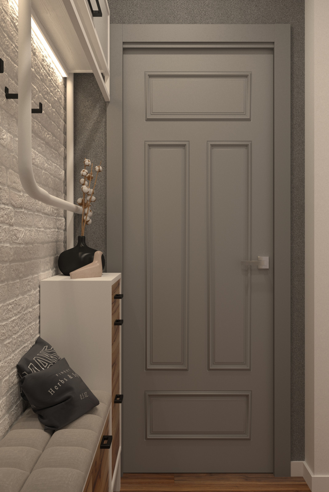 Маленькая однушка в старом фонде  "ДО и ПОСЛЕ"