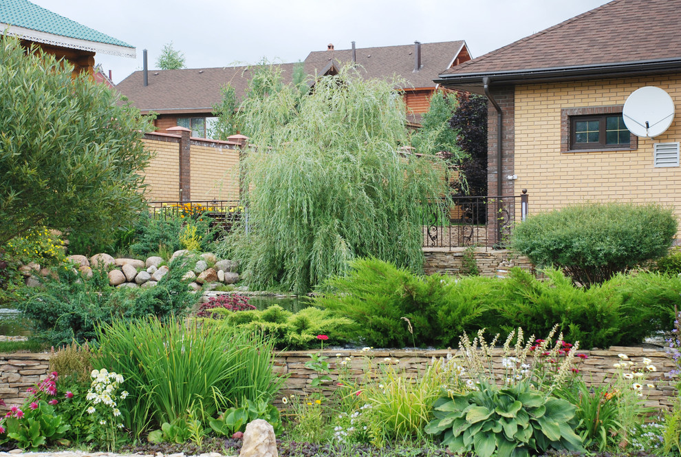 Сад на сложном рельефе