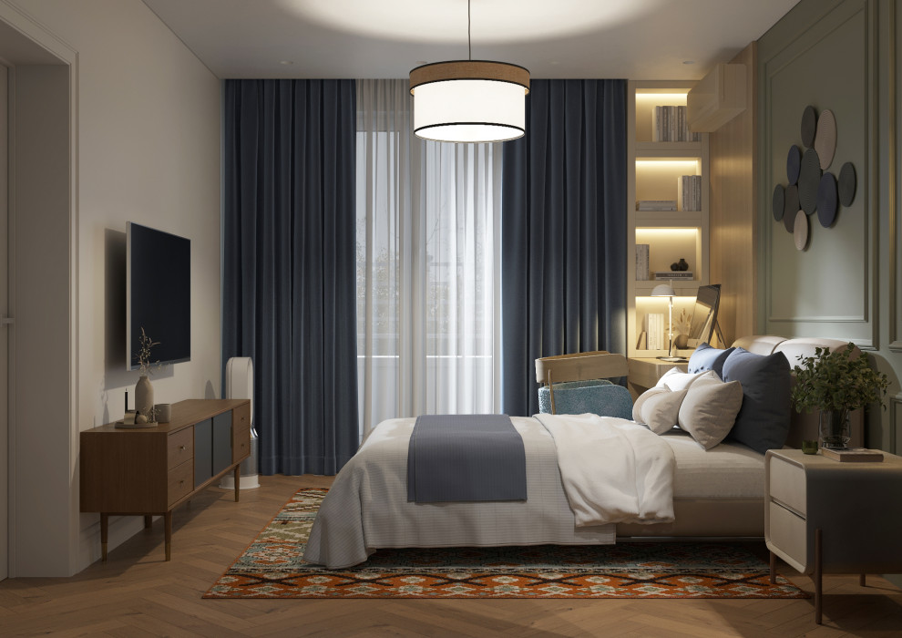 Интерьер с элементами винтажа