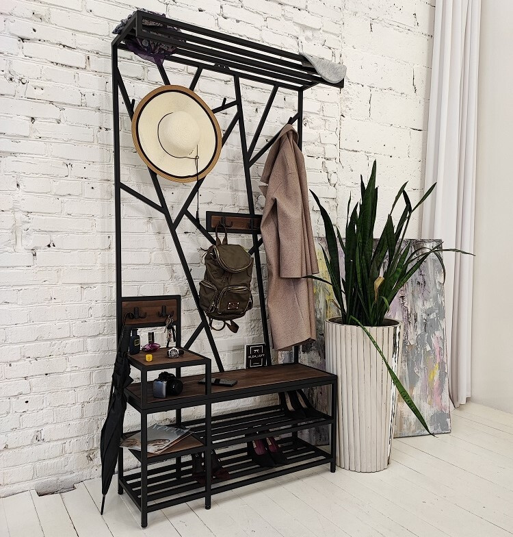 Прихожая в стиле лофт Мега