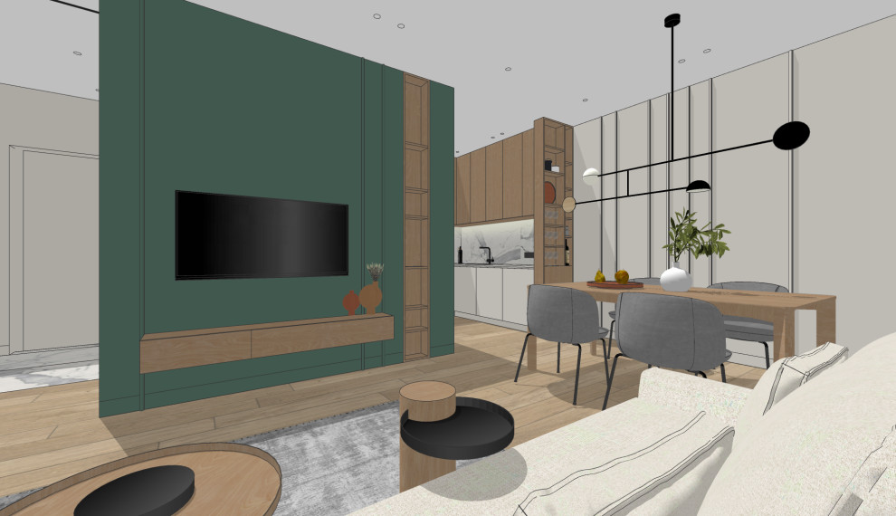 Квартира 91 кв.м. ЖК "Лефортово Парк"