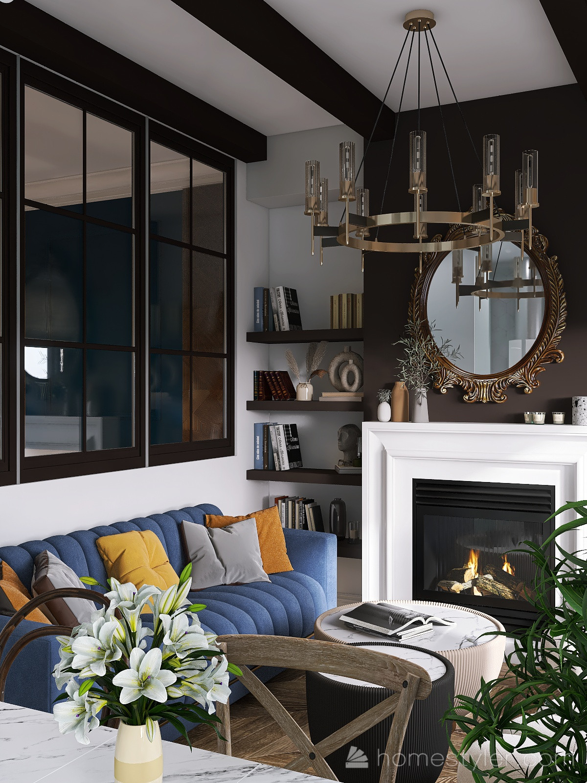 Проект двухкомнатной квартиры для семьи с детьми