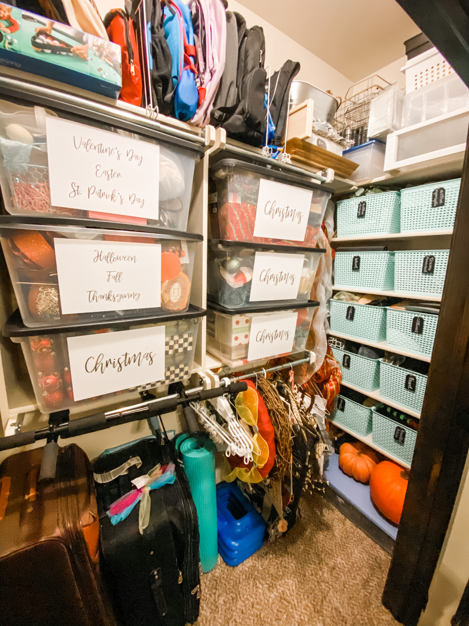 Bonus Room Closet and Home Gym