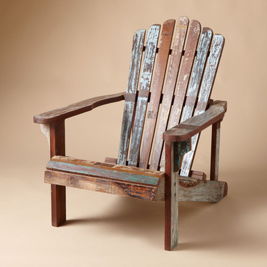 Distressed Adirondack Chair