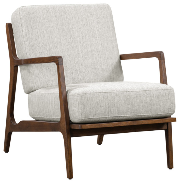 Poly and Bark Verity Lounge Chair, Bright Ash