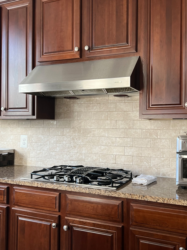 NXR range hood vent into existing downdraft