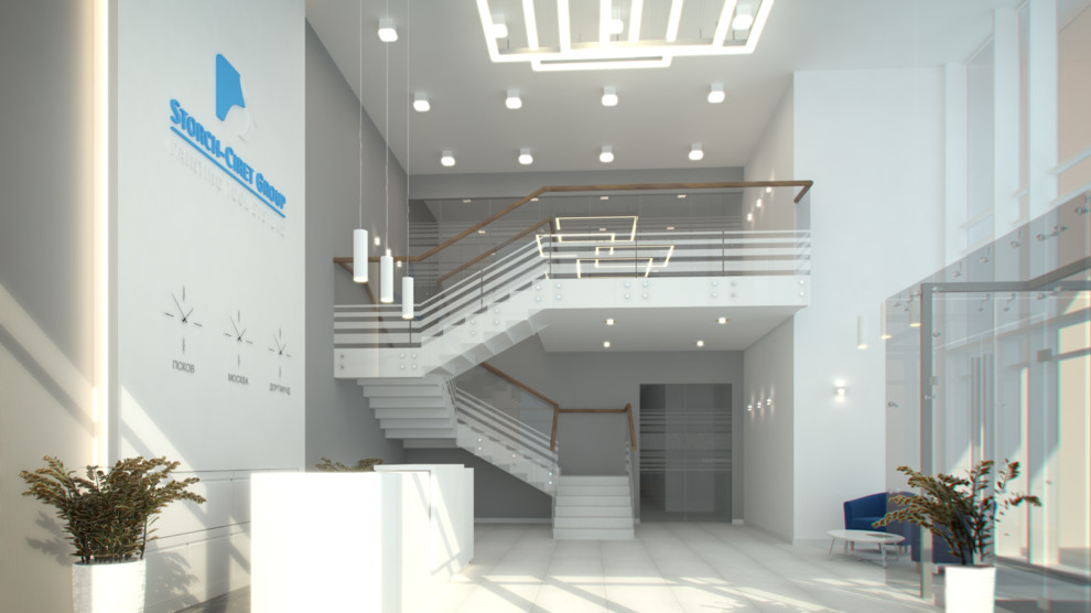 Офис лакокрасочной компании