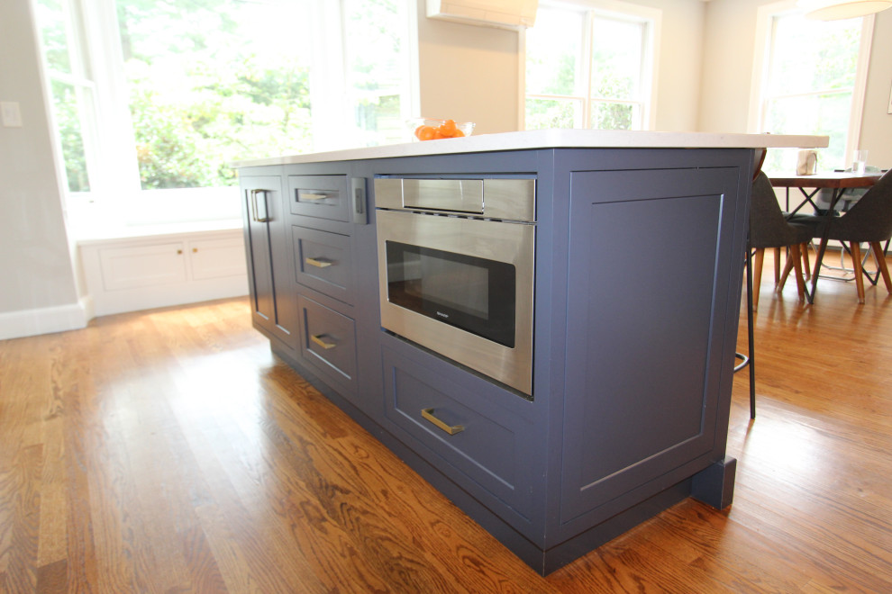 Microwave Drawer Island
