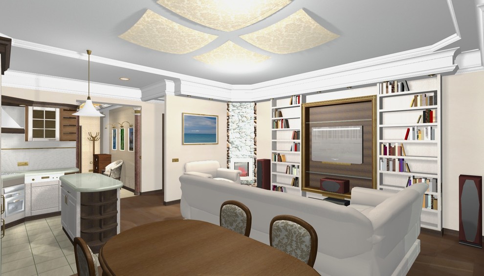 перепланировка из двухкомнатных апартаментов в полноценную 3х комнатную квартиру