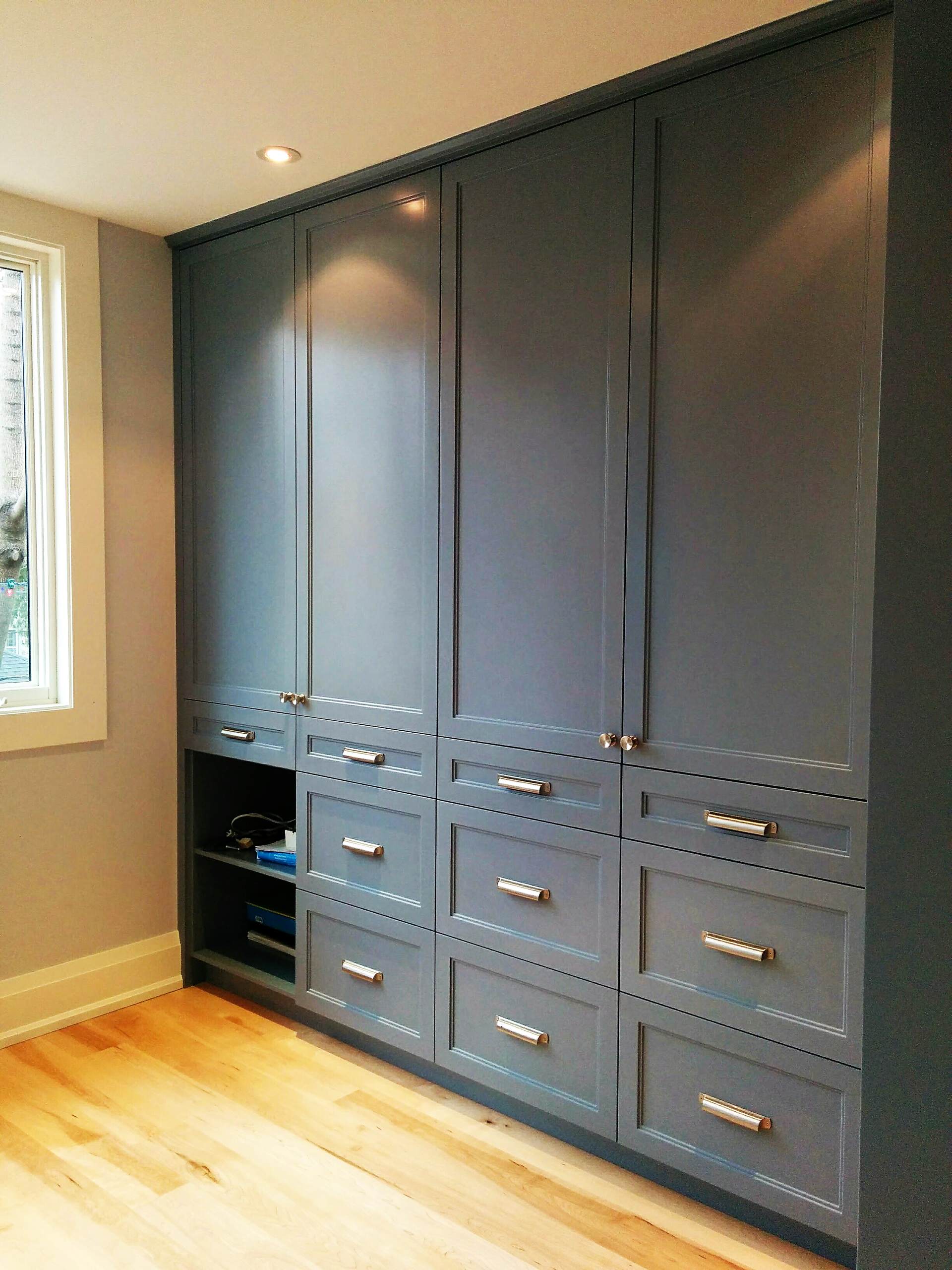 Built-in Storage in Home Office