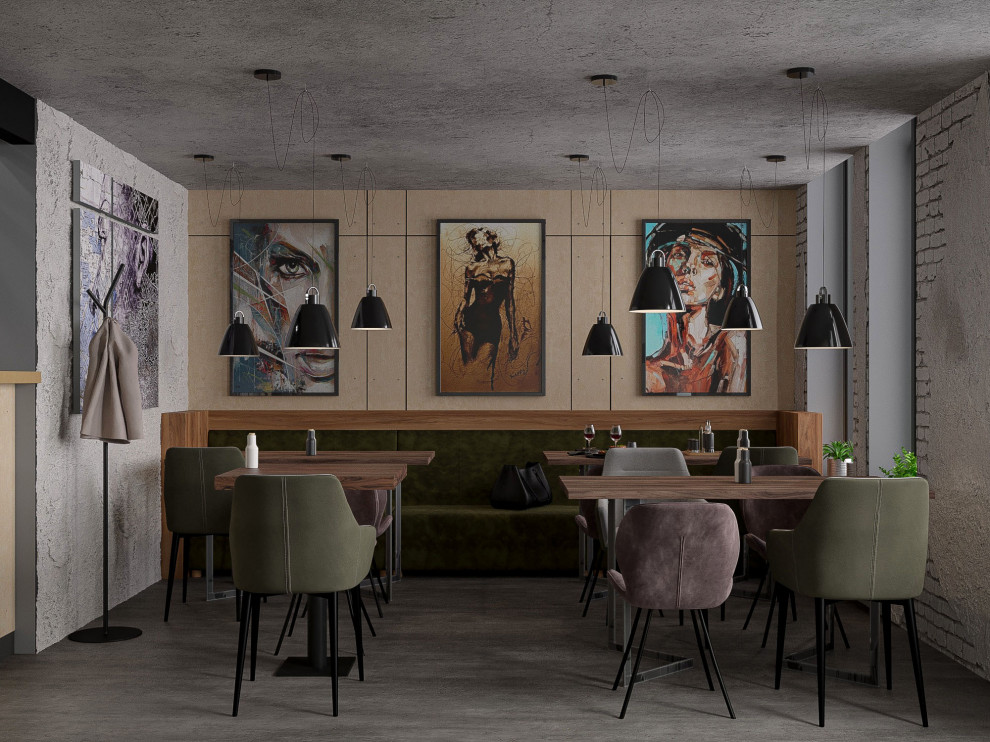 Ресторан в стиле лофт