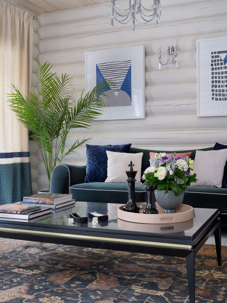 Стилизация дома в КП "Заповедный бор"