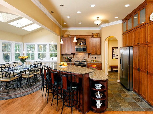 Transitional Kitchen and Mudroom eclectic-kitchen