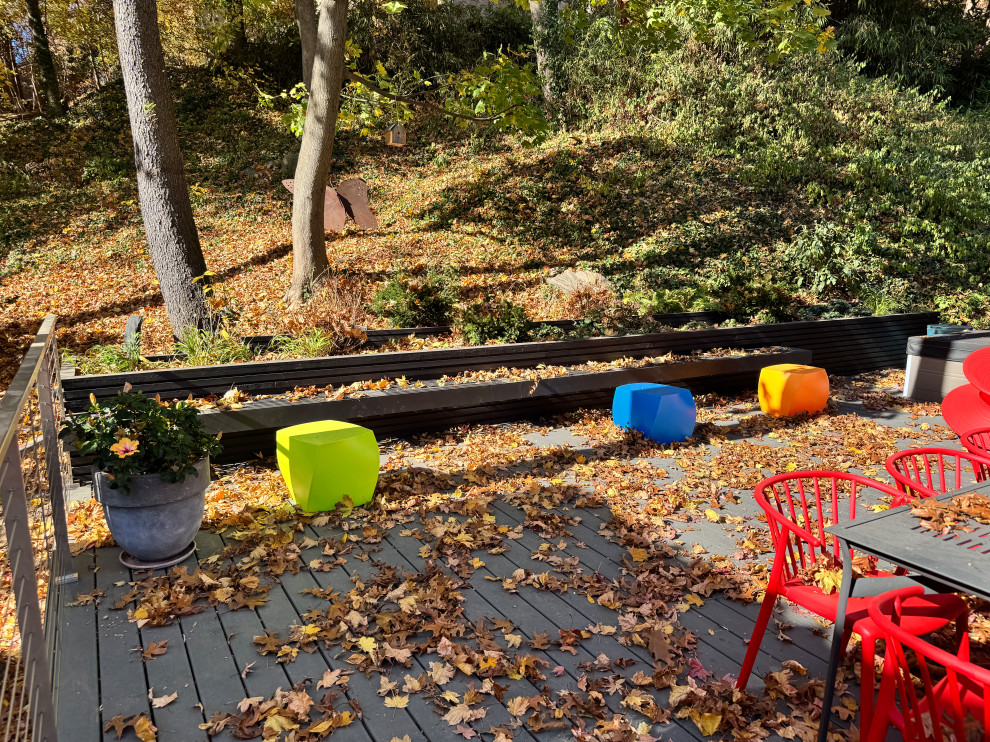 Riverdale, The Bronx, NY  oversized deck