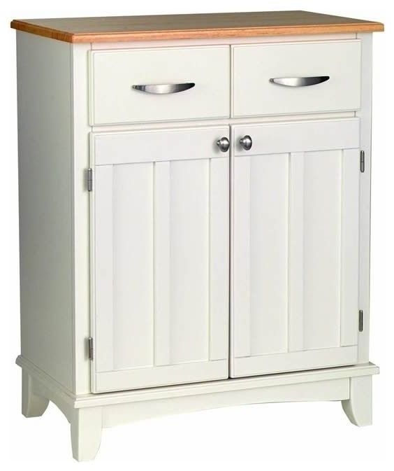 Homestyles Buffet of Buffets Wood Buffet in OffWhite Buffets And