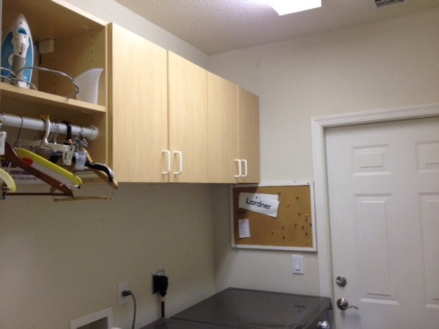 Lisa and Rick's Painted Kitchen Super White with Smoke Embers Island