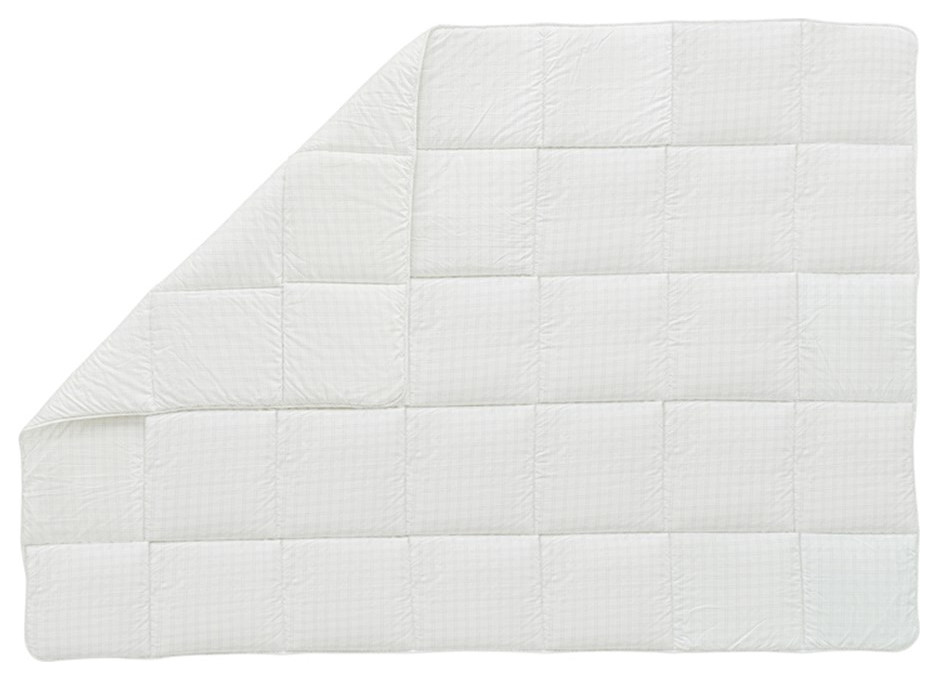 Yatas Bedding Anti-Stress 83" x 87" Fabric Full Quilt in White
