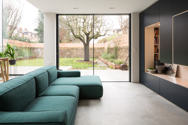 The Ladder Kitchen contemporary-living-room