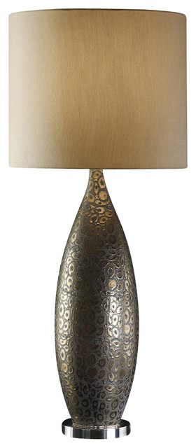 leopard print table lamp
