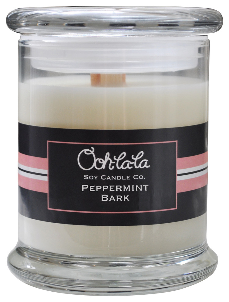 Peppermint Bark Candle Contemporary Candles by Ooh La La Candle Co. Houzz