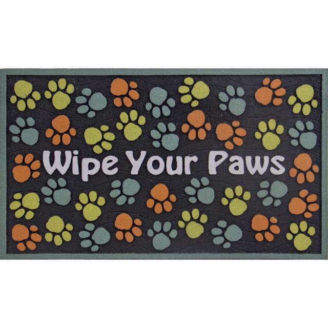 Masterpiece Wipe Your Paws Teal