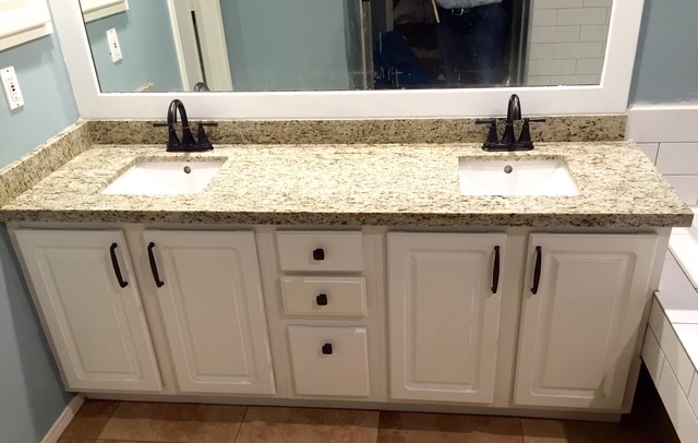 Bathroom Countertops Traditional Bathroom Houston By