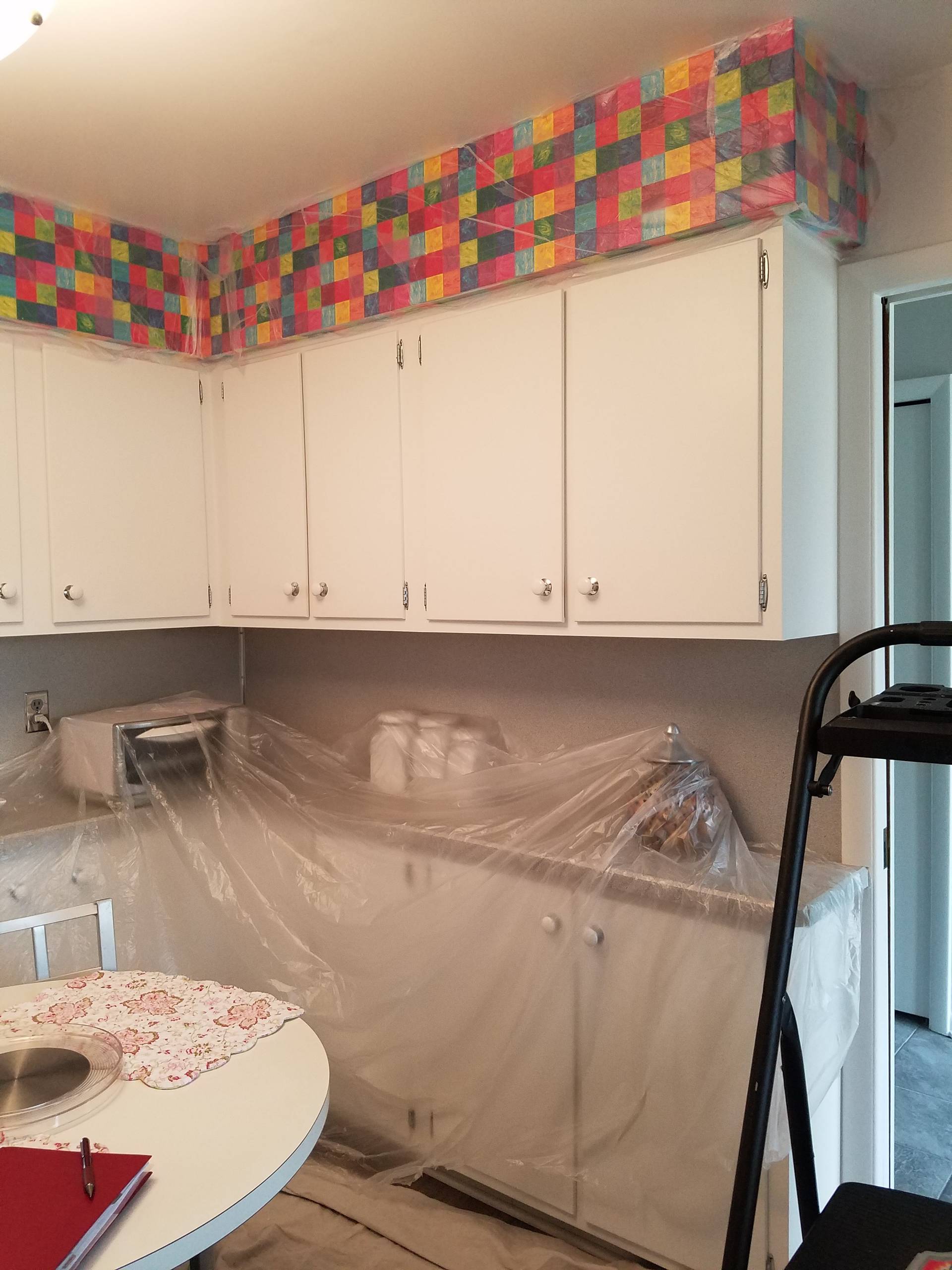 Removal & Install: Kitchen Soffit Transformed