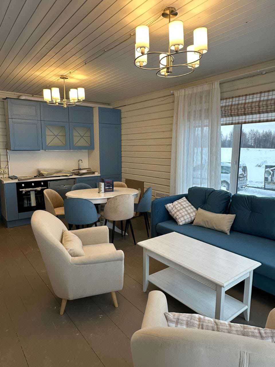 КУХНЯ " ТЭСС" для загородного дома