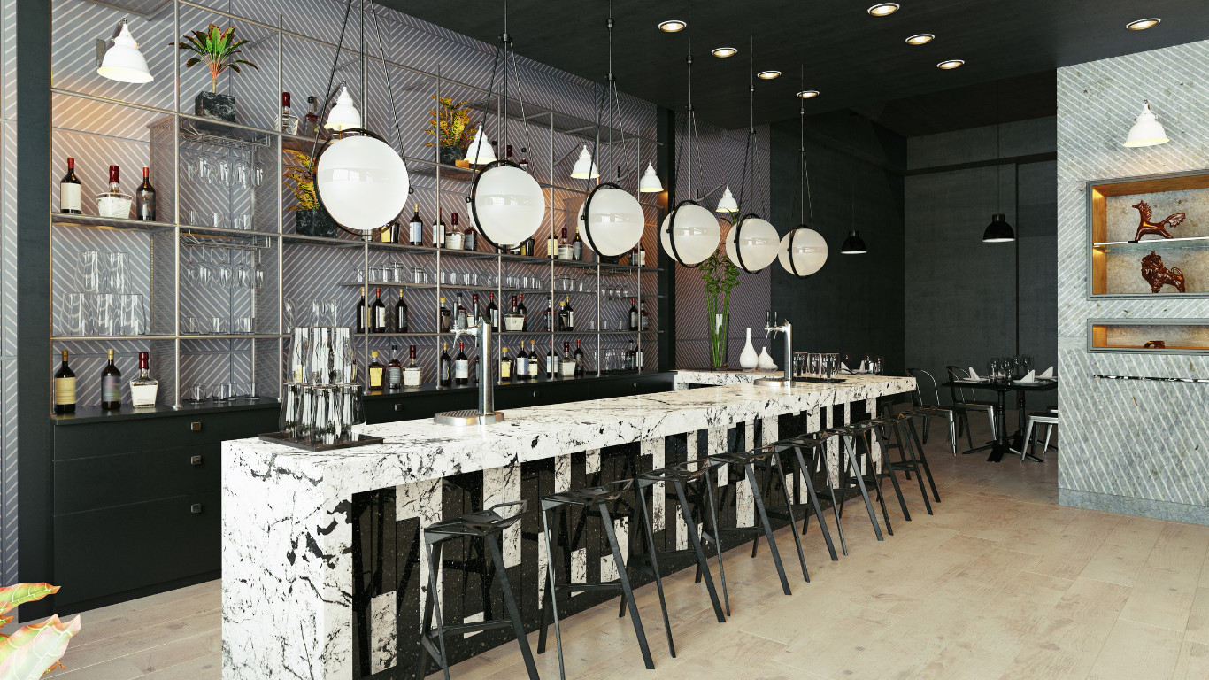 Stylish and Modern Restaurant Remodel in East Finchley