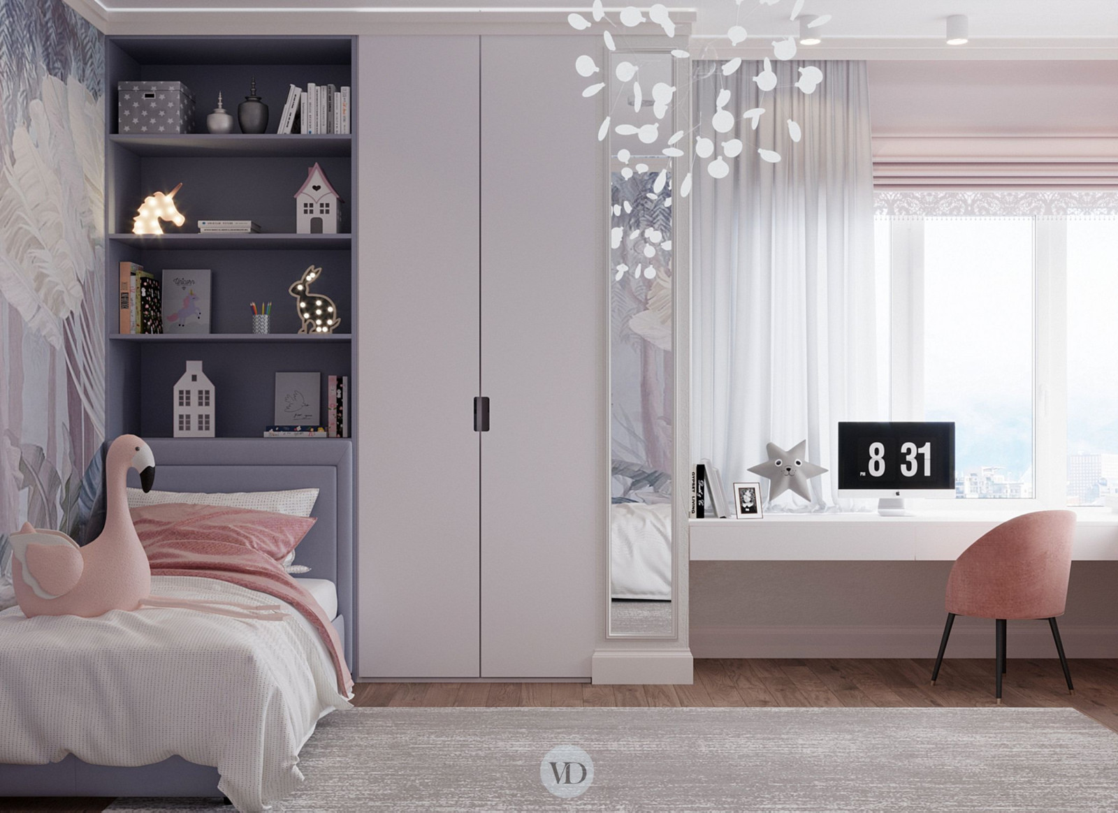 Дизайн-проект квартиры в ЖК Hьютон